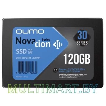 SSD диск QUMO Novation 3D 120GB (Q3DT-120GPBN)